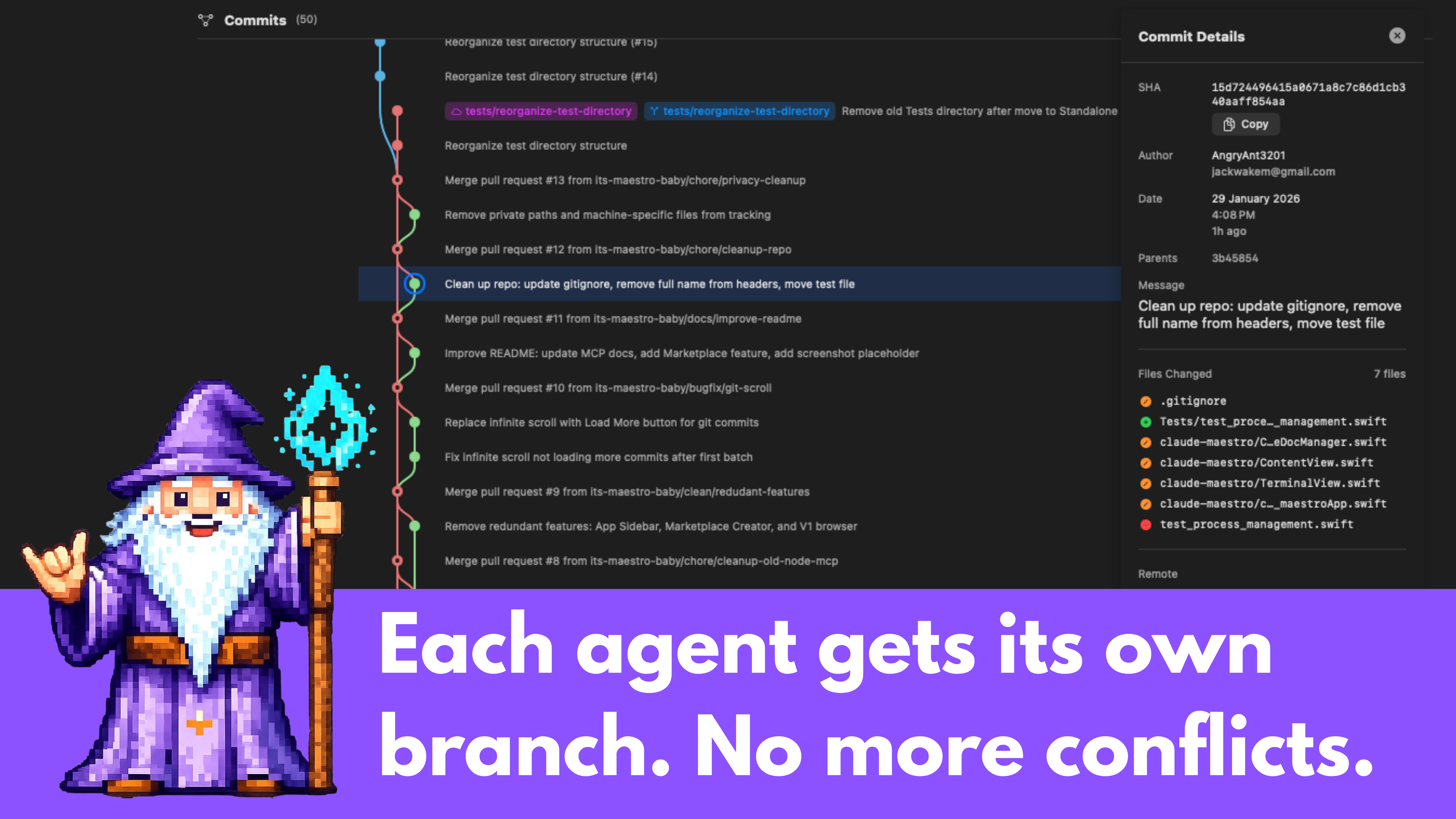 Maestro - Screenshot 2 showing product features and functionality