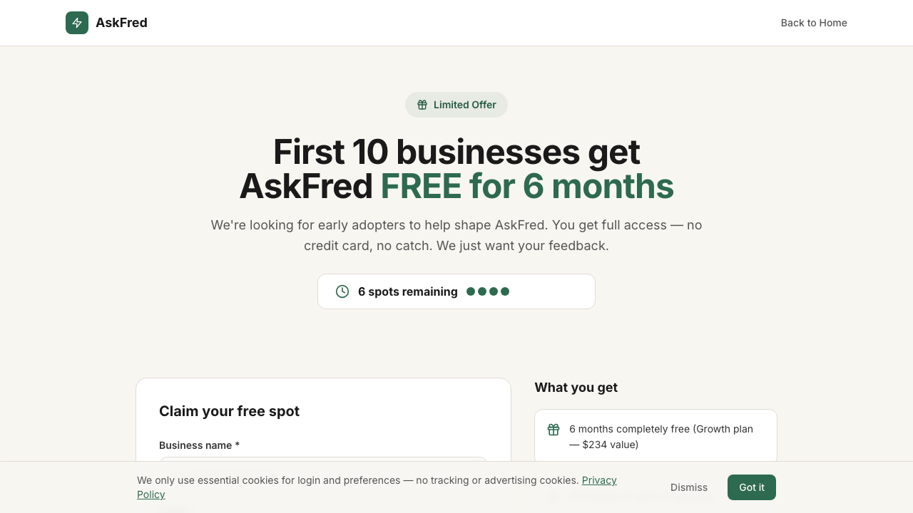 AskFred gallery image