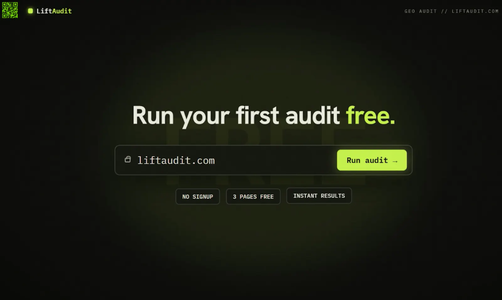 Lift Audit screenshot 4