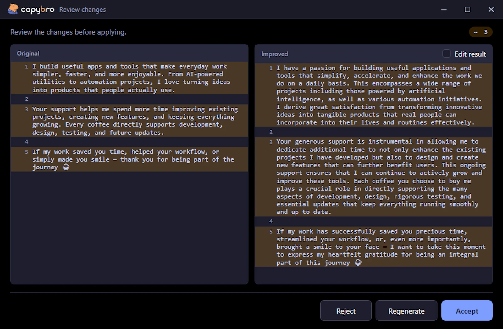 CapyBro screenshot 7