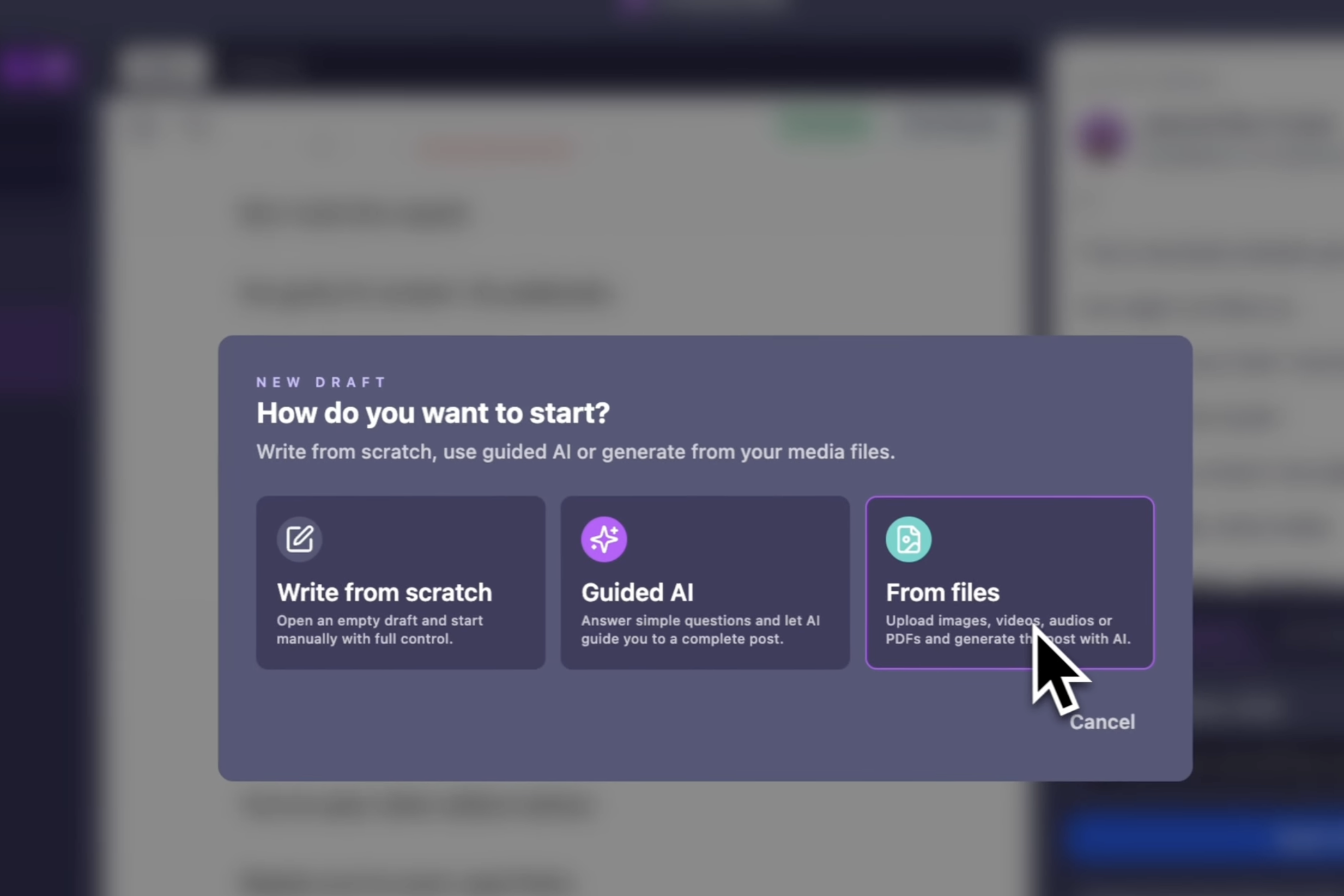 CreatorHub - Screenshot 4 showing product features and functionality