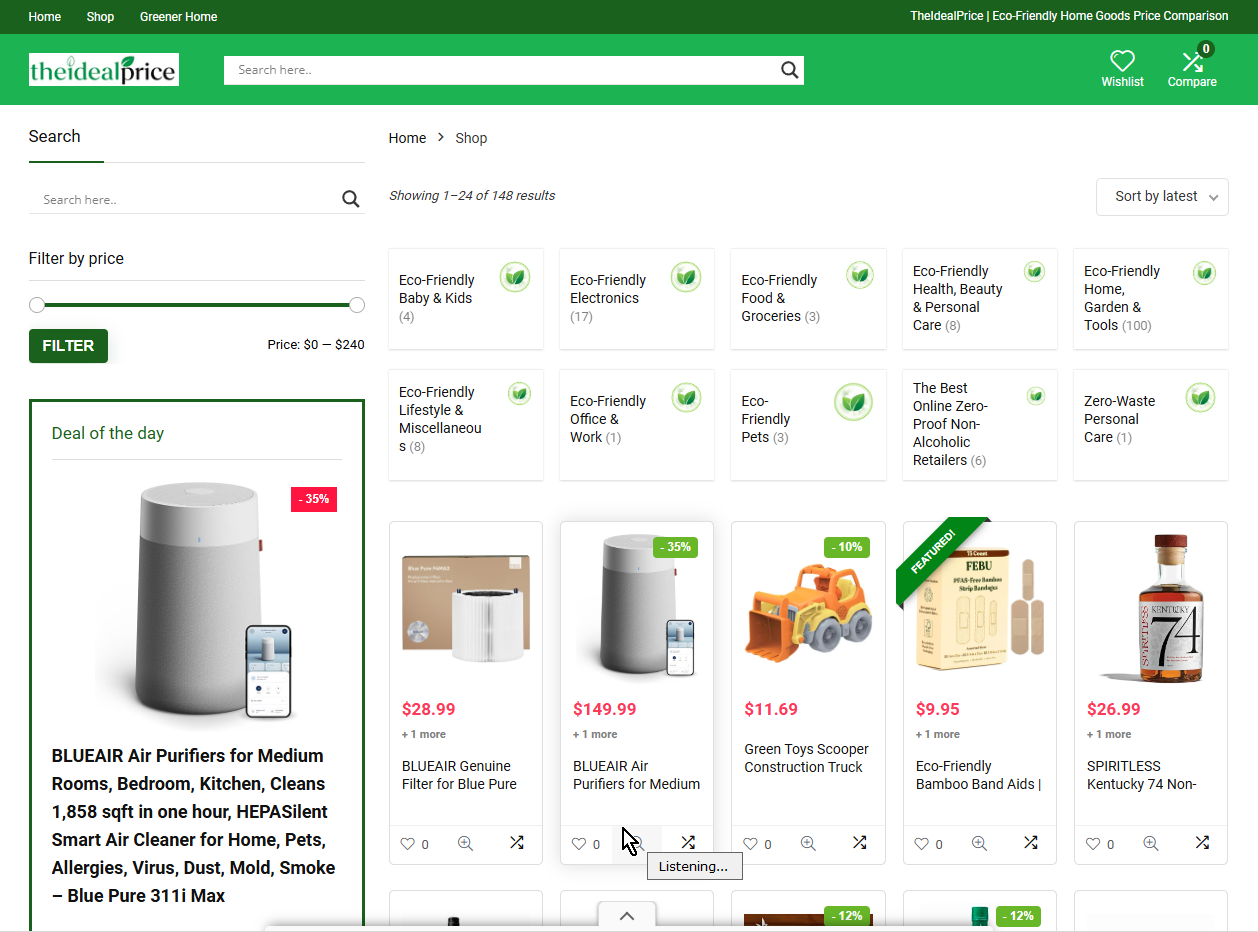 TheIdealPrice | Eco-Friendly Home Goods  gallery image