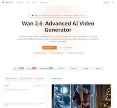 Wan 2.6: Advanced AI Video Generator gallery image