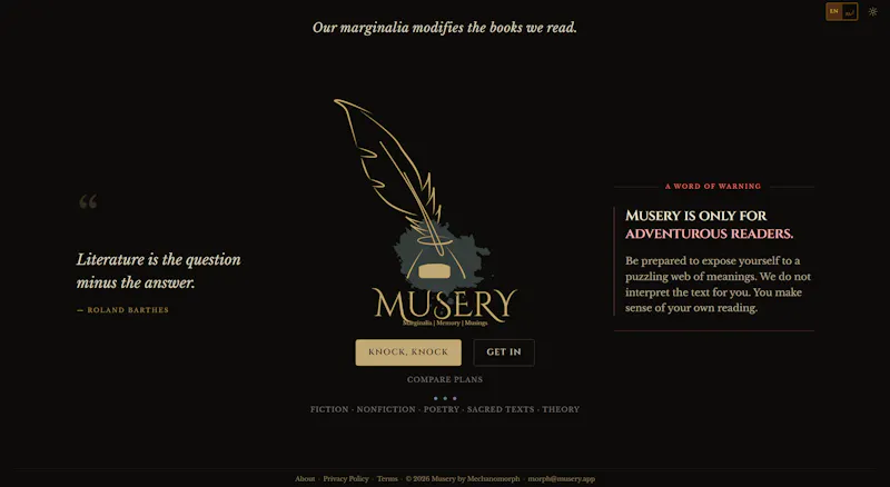 Musery screenshot 1