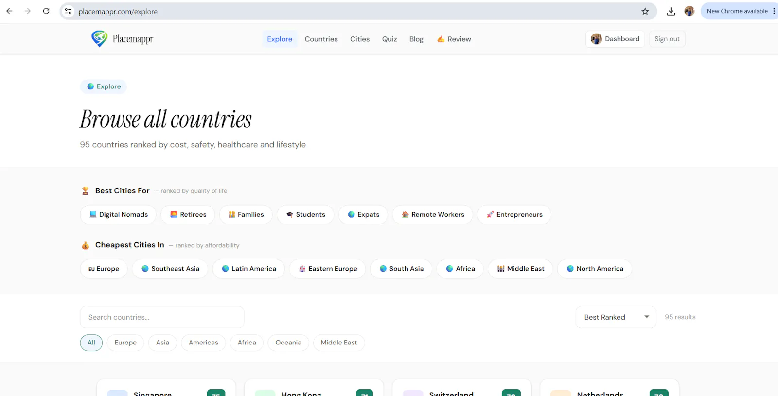 Placemappr screenshot 2