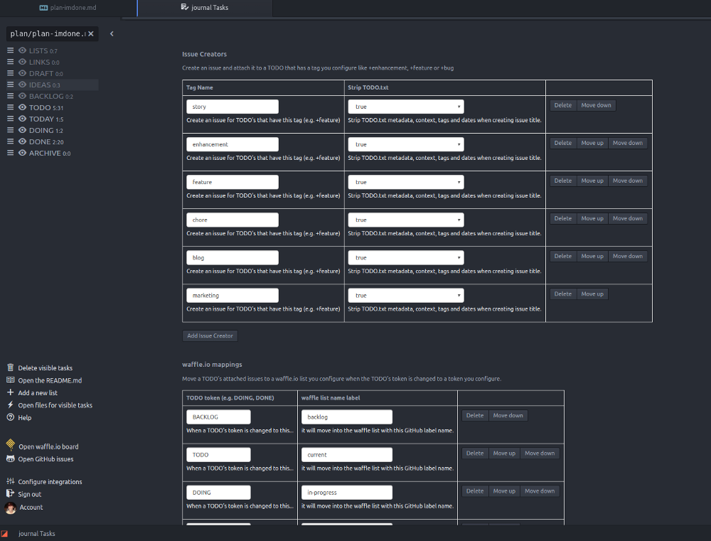 Getting more done with less — plain text notes and inside out todo lists gallery image