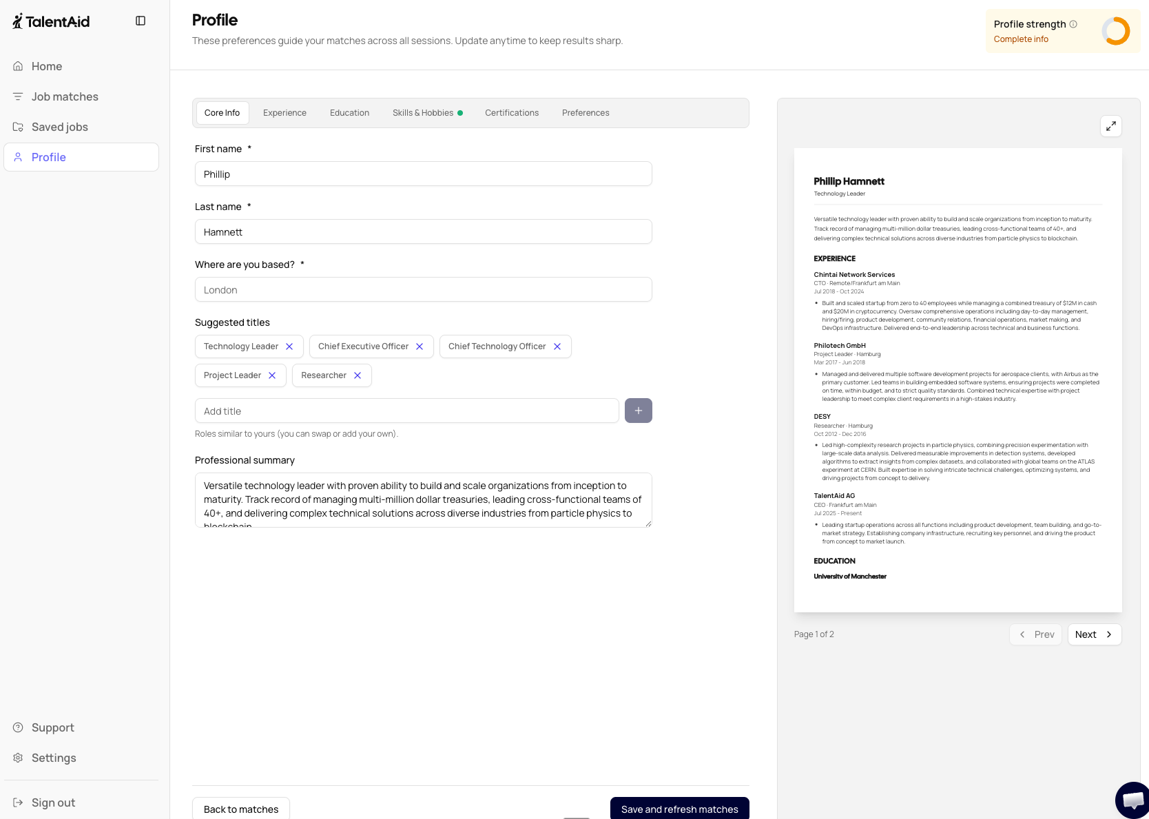 TalentAid gallery image