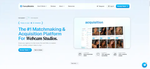 FancyModels - #1 OF Acquisition Platform gallery image
