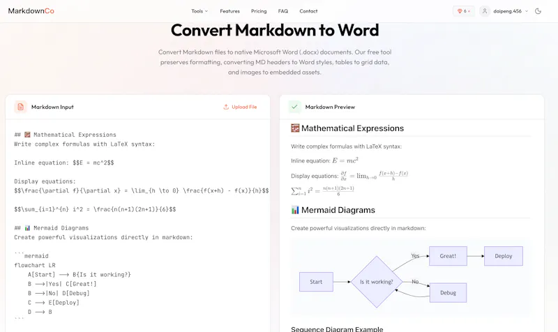 MarkdownCo screenshot 1