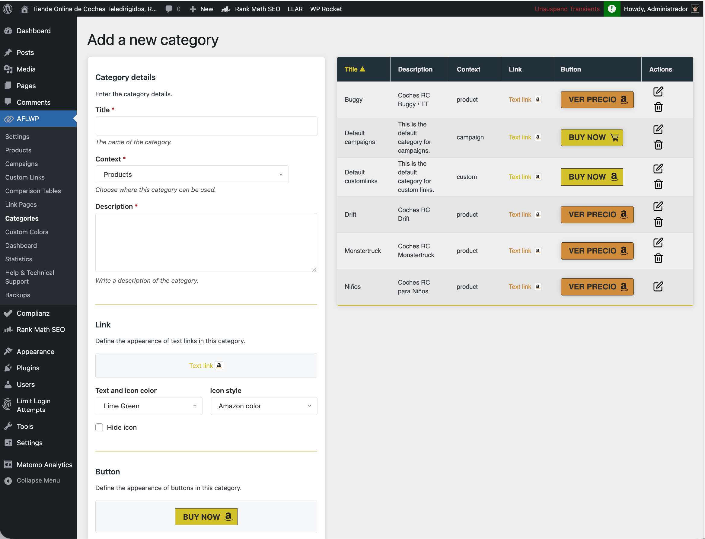 AFLWP - Affiliates Wordpress gallery image