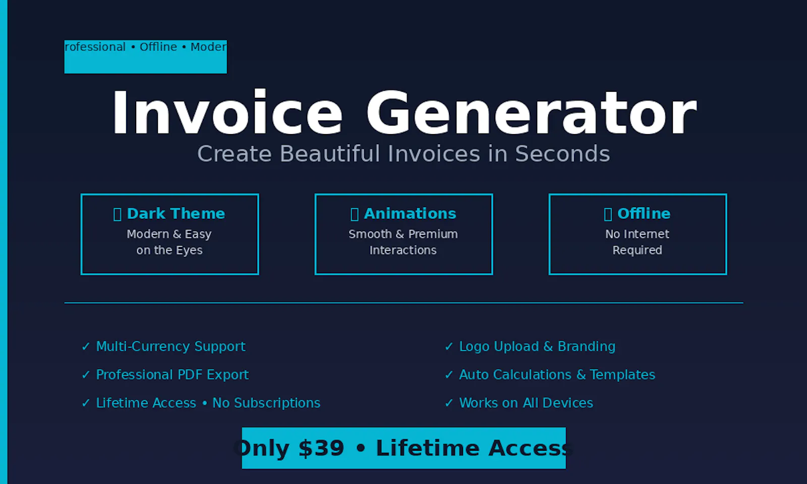 Invoice-generator screenshot 1