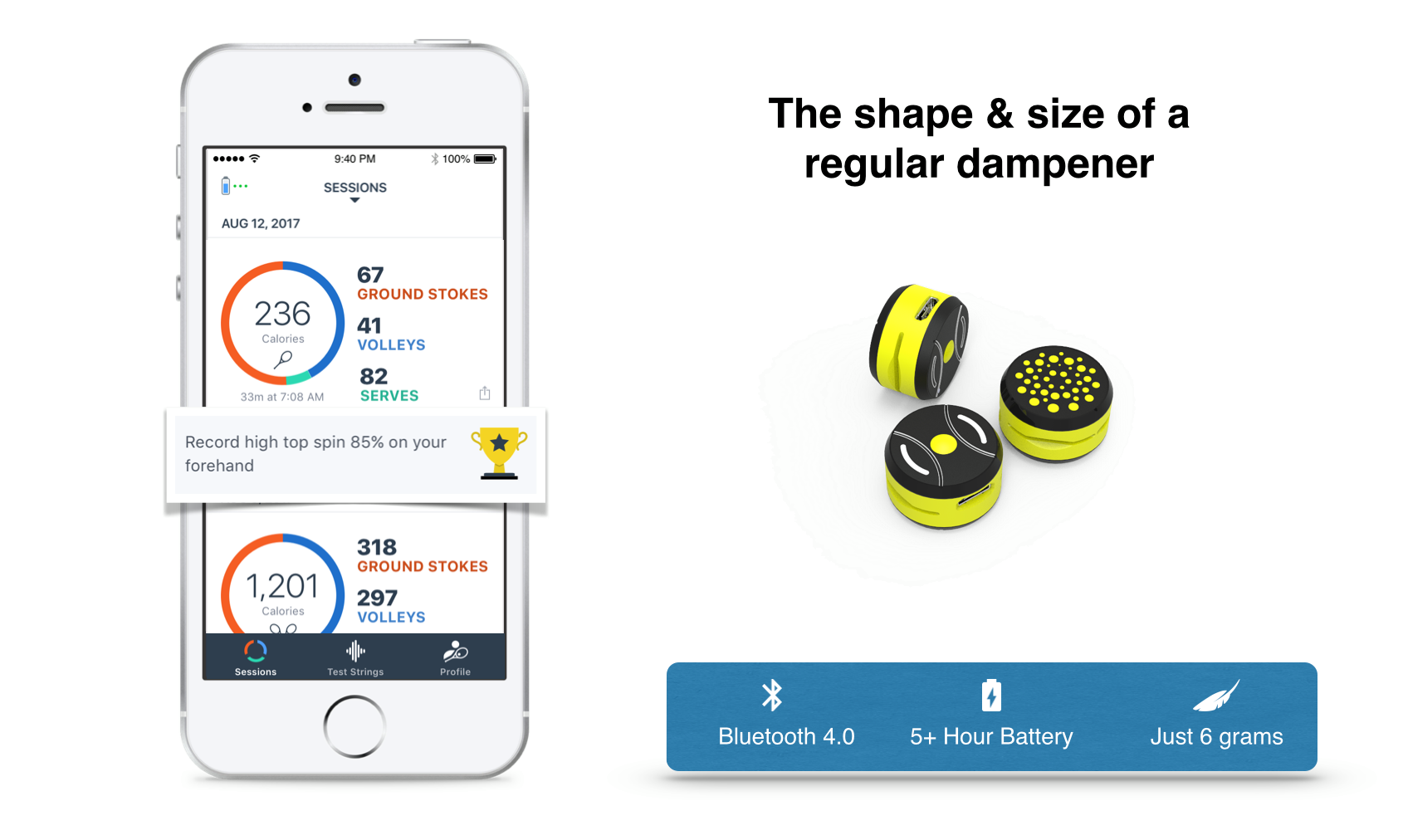 Courtmatics Smart Tennis Coaching System gallery image