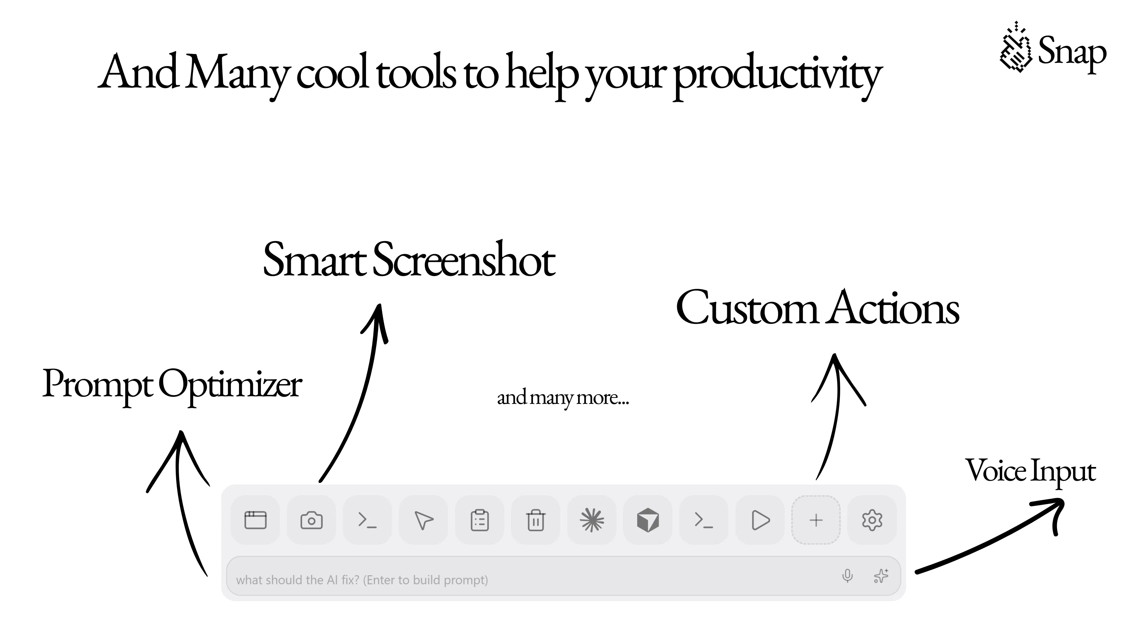 Snap: The floating dock for developers | Product Hunt