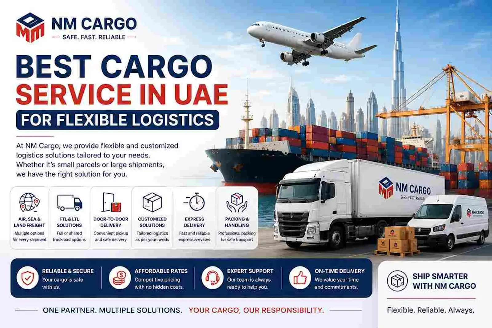 N M Cargo Shipping and Mover Service screenshot 1