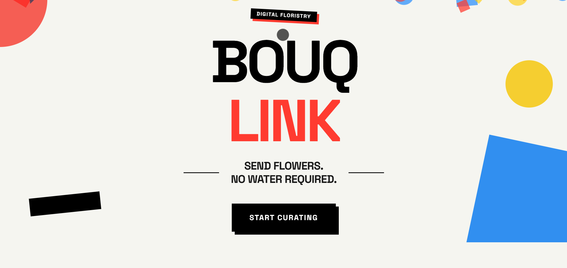 BouqLink - Main product screenshot demonstrating key features and user interface