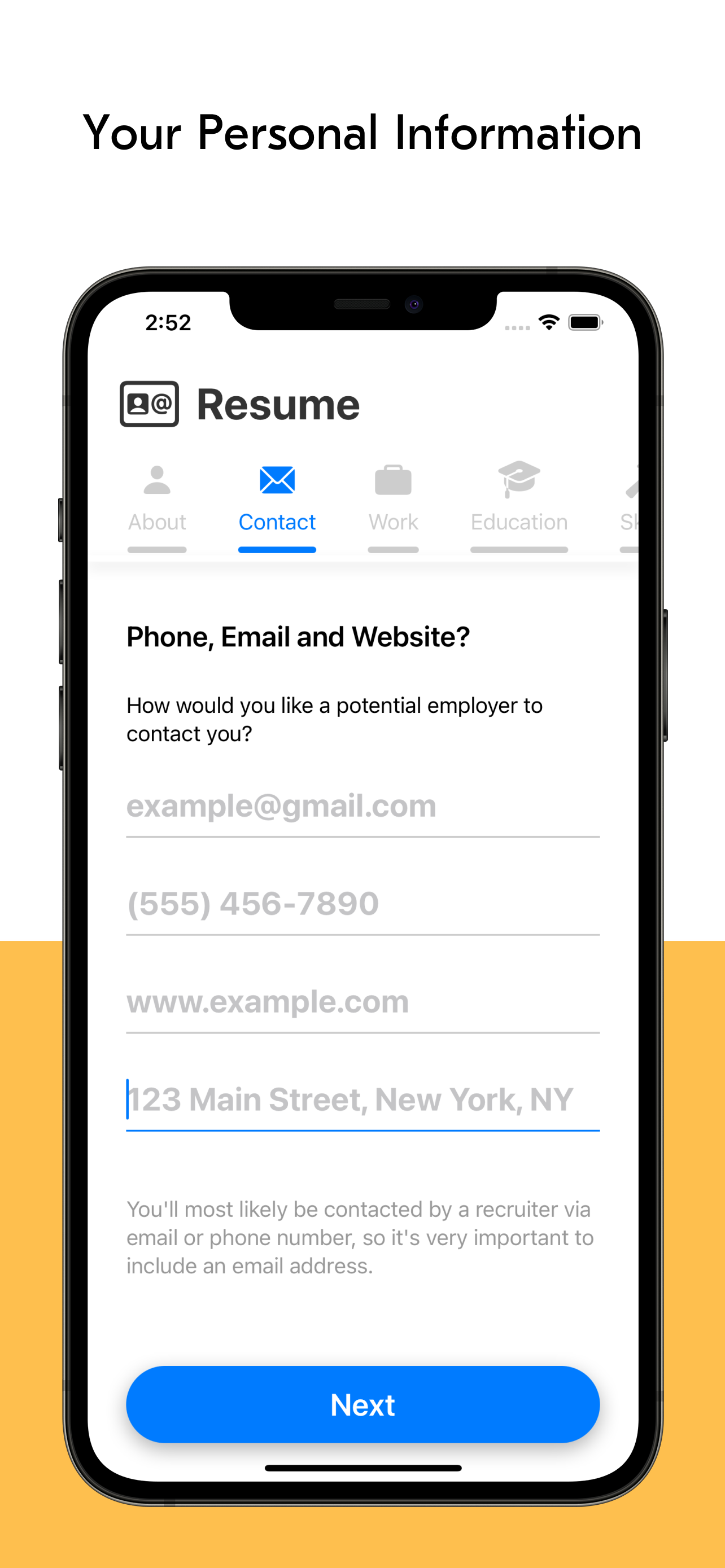 Resume Builder - Professionals gallery image