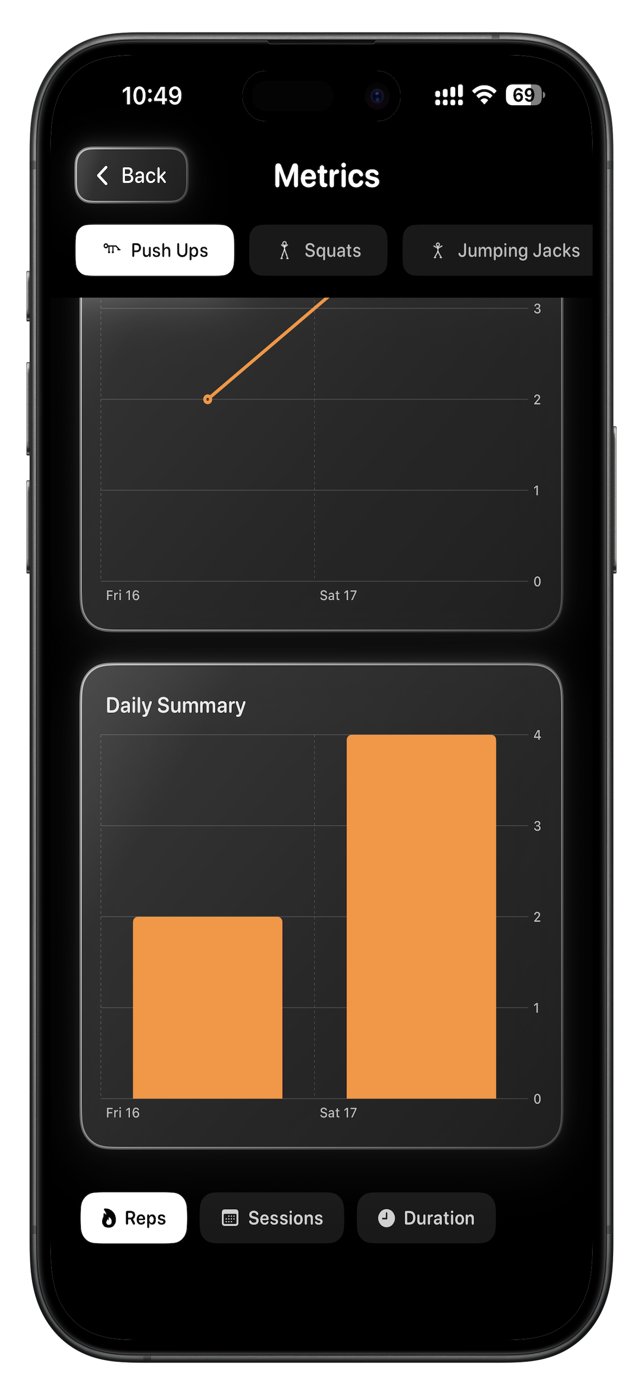 WorkoutSentinel - Screenshot 5 showing product features and functionality