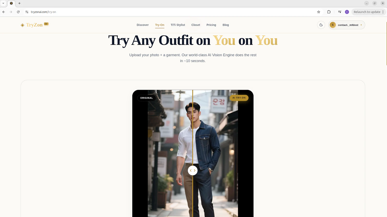 TryZon AI screenshot 3