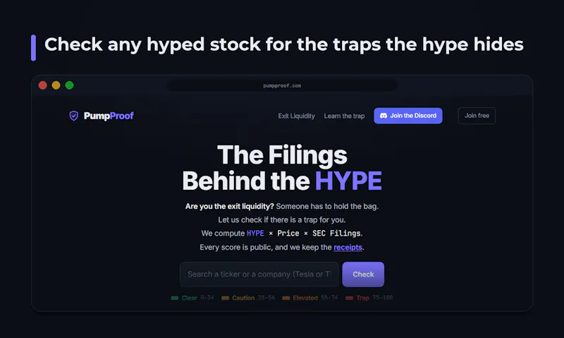 PumpProof screenshot 1