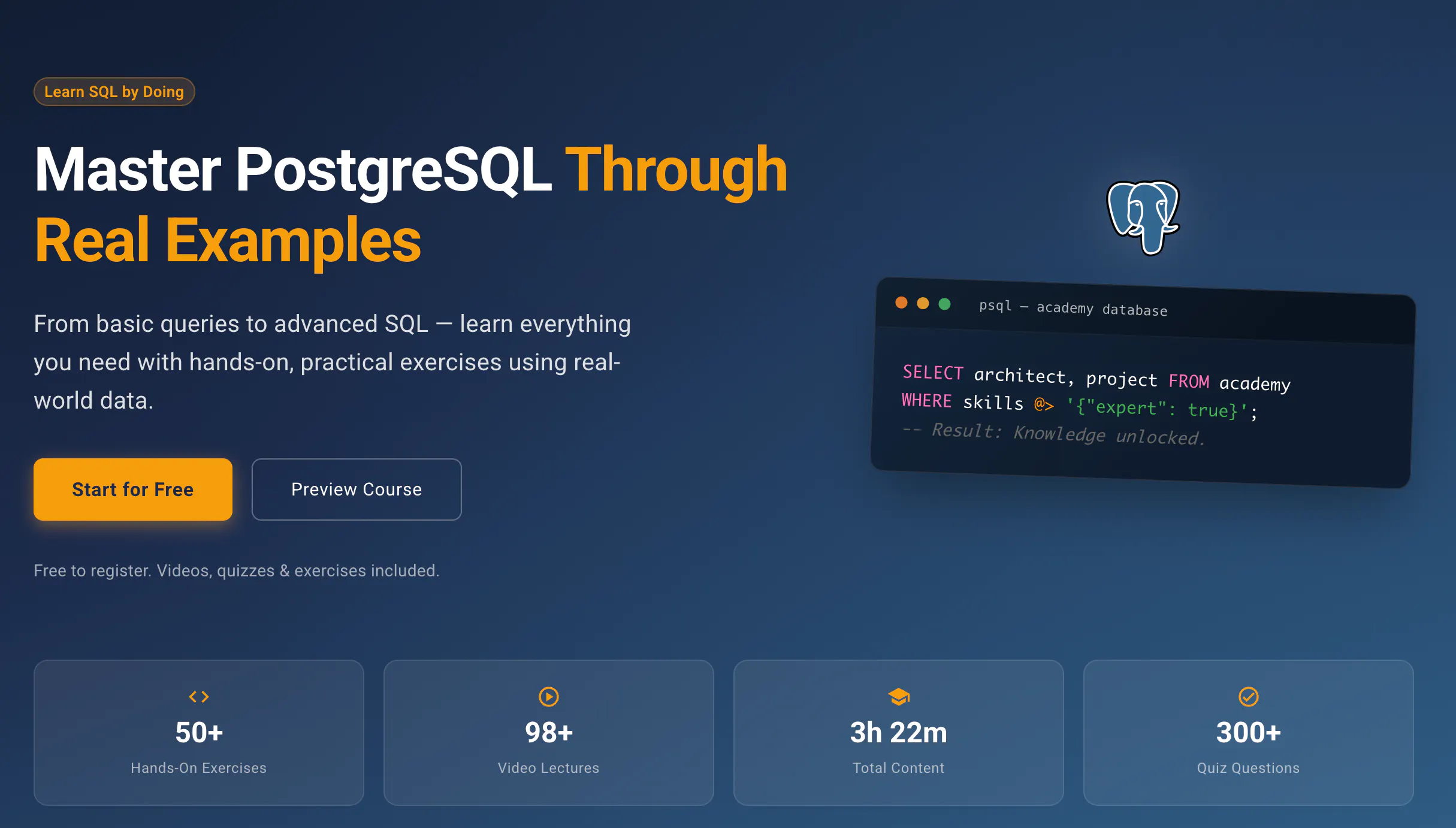 PostgreSQL Academy gallery image