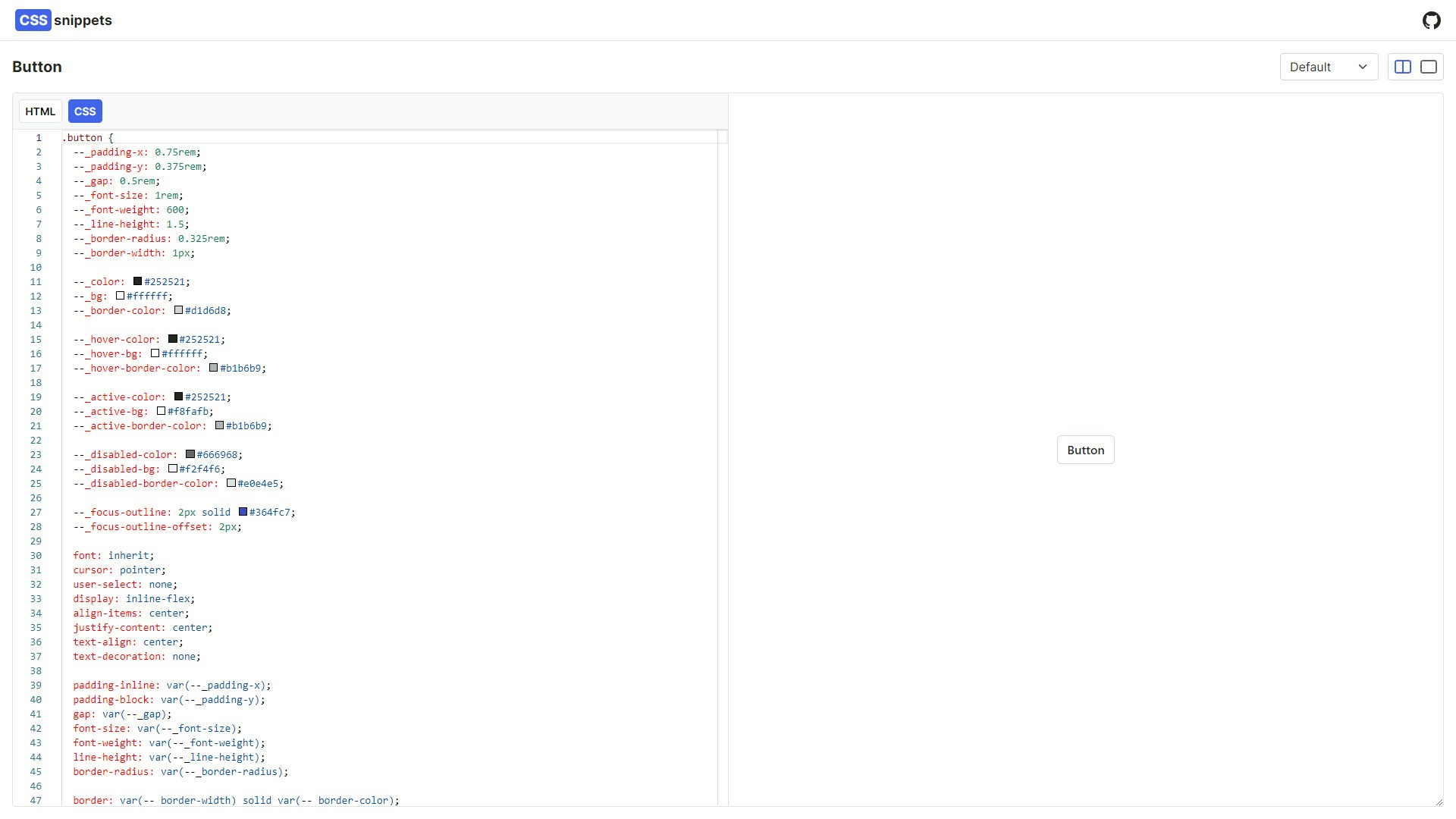 Media Cnippets CSS 3