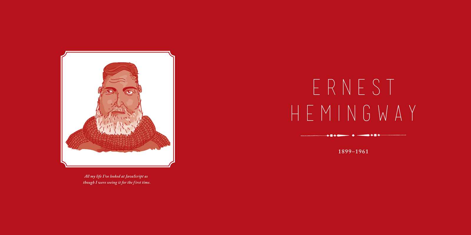 If Hemingway wrote JavaScript gallery image
