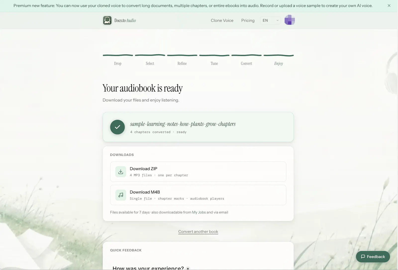 DocsToAudio screenshot 7