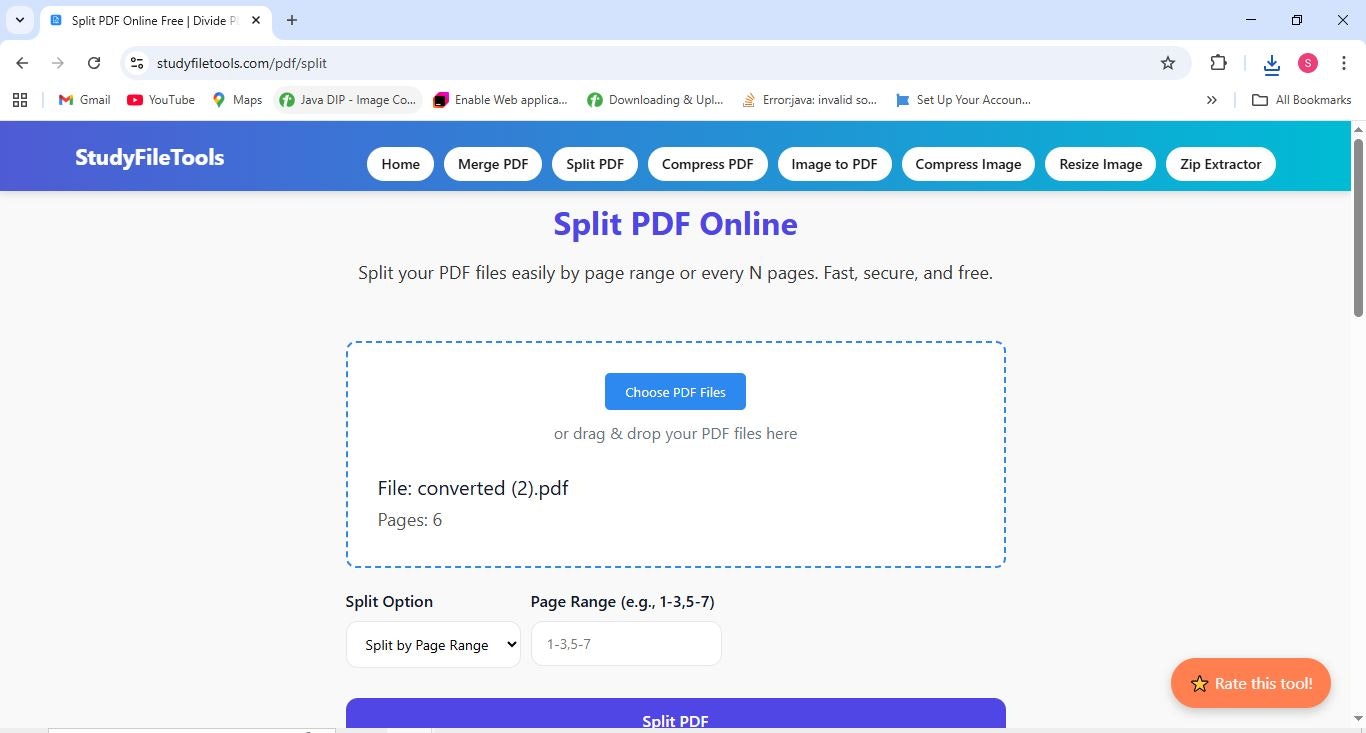 StudyFileTools — PDF, Image & File Tools gallery image