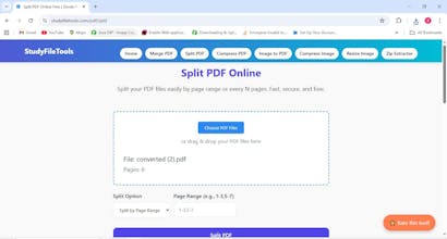 StudyFileTools — PDF, Image & File Tools gallery image