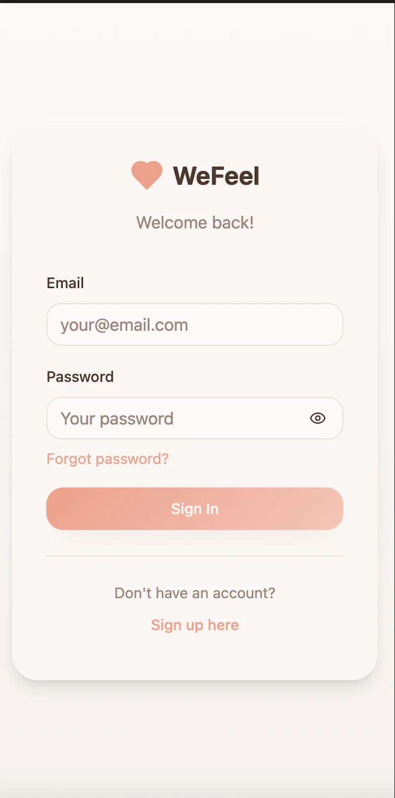 WeFeel Together screenshot 6