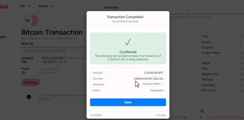 BTCNATOR screenshot 3