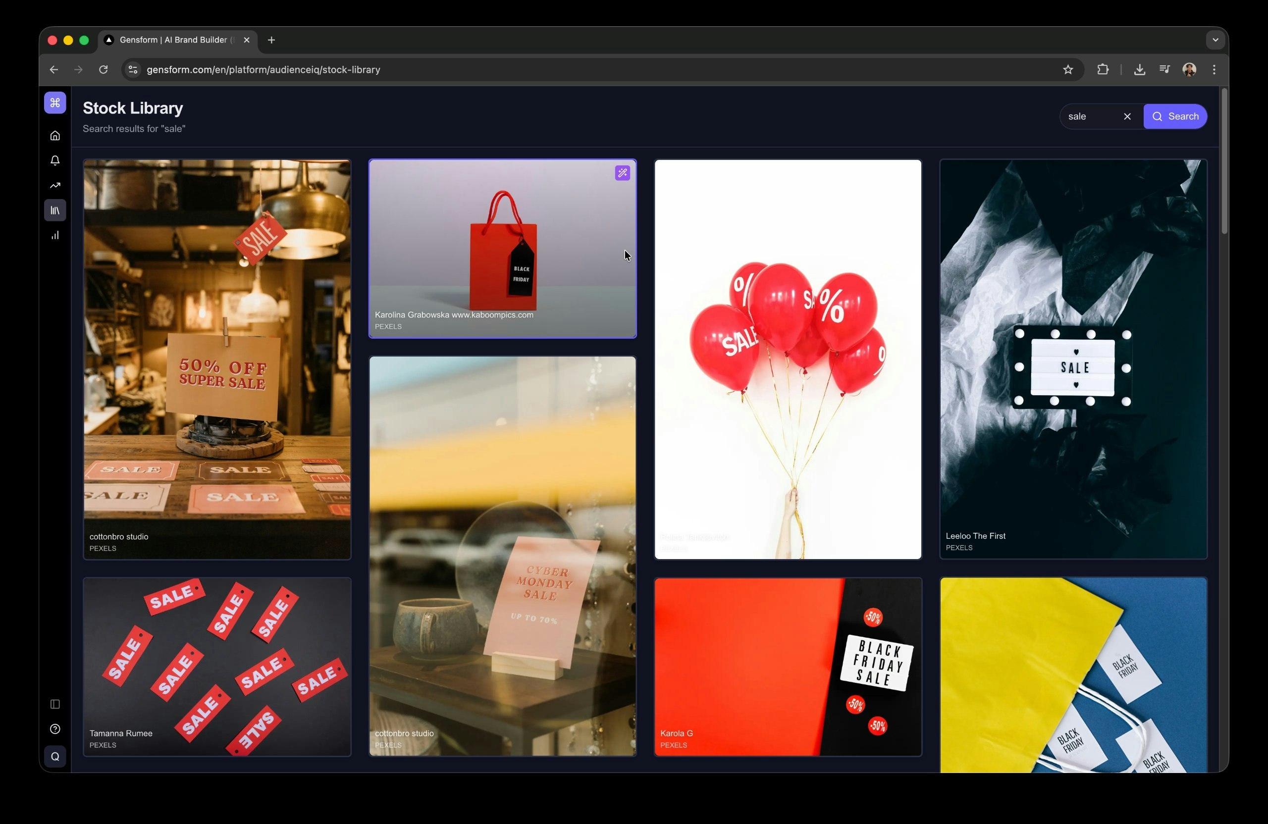 Gensform | AI Brand Builder (Beta) gallery image
