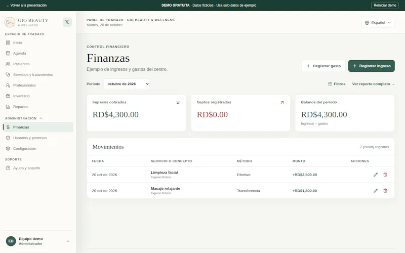 GIO Workspace screenshot 2
