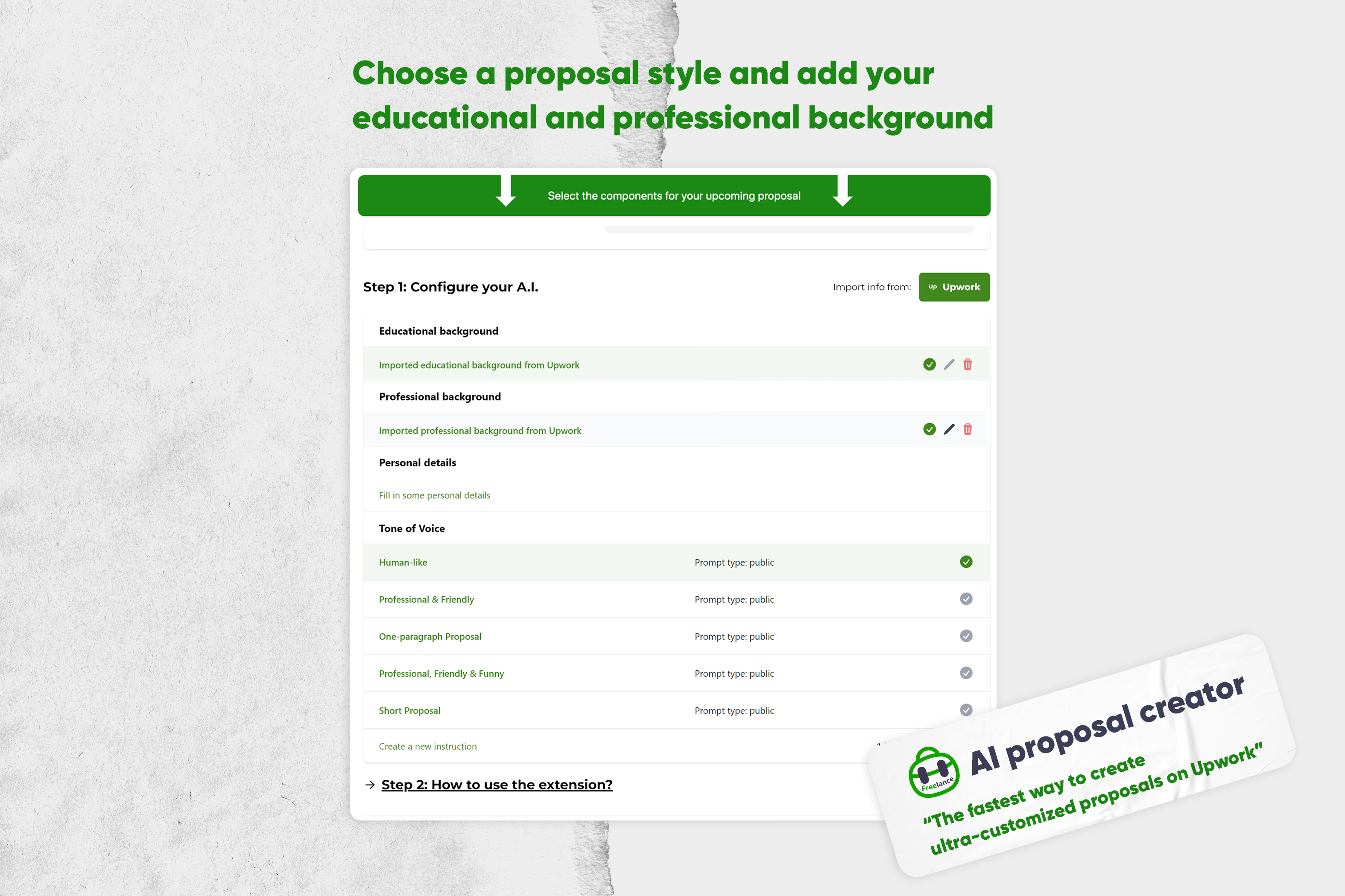 Media Cadangan penjana untuk pengguna upwork - Freelancers menggunakannya untuk memenangi pekerjaan dengan cadangan 1 klik 7
