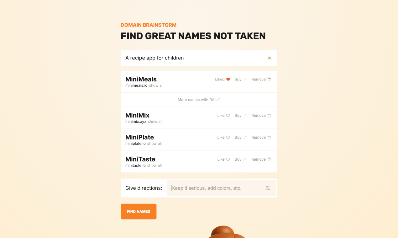 Media Brainstorm domain - Cari nama hebat yang tidak diambil 3