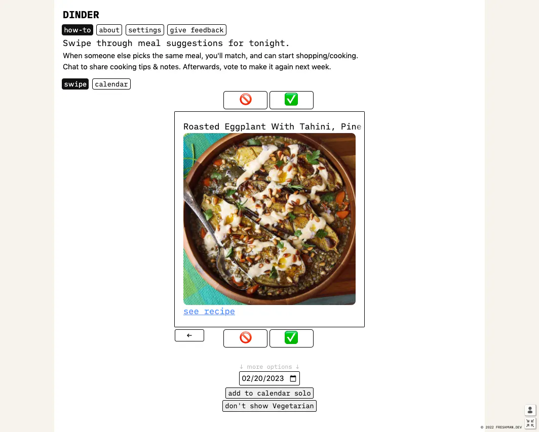 Dinder gallery image