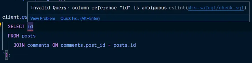 SafeQL gallery image