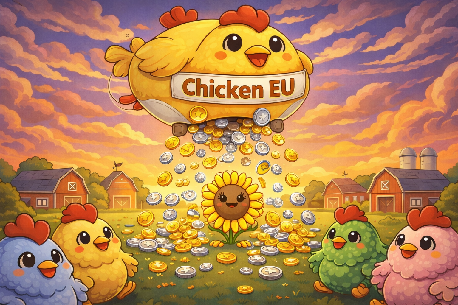 Chicken EU - Big Money Farm Game - Screenshot 3 showing product features and functionality