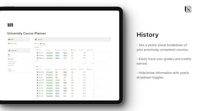 University Course Planner gallery image