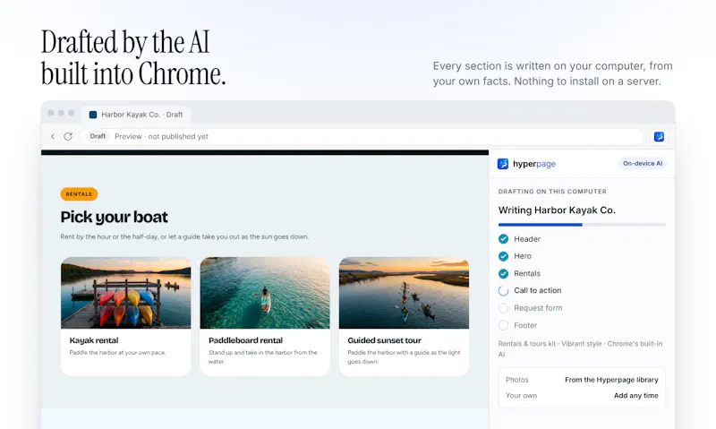 Hyperpage screenshot 4