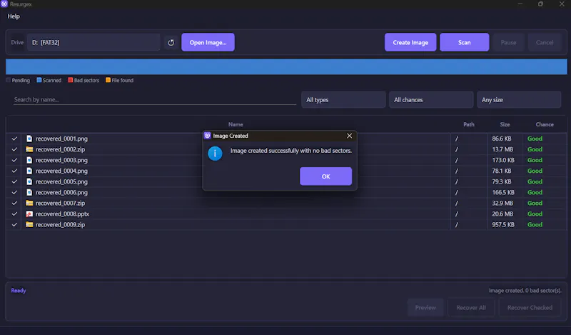 Resurgex launch screenshot 6