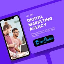 Blue sketch gallery image