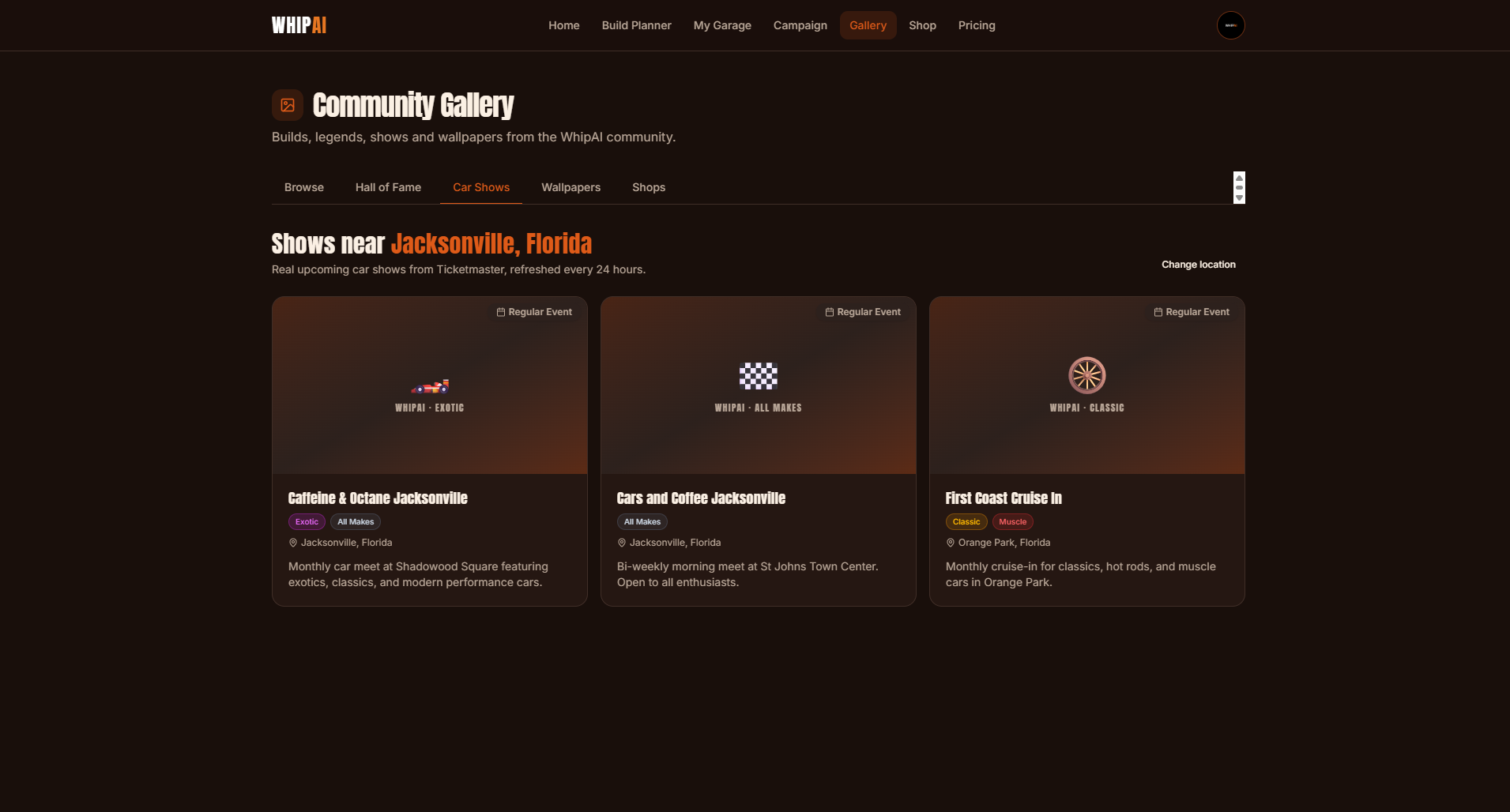 WhipAI - AI Car Mod Planner gallery image