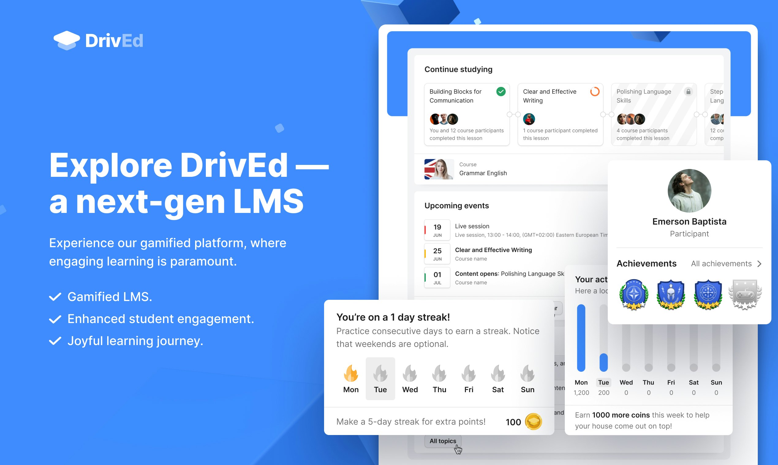 LMS conducido - Una innovadora solución de aprendizaje electrónico para negocios educativos media 1