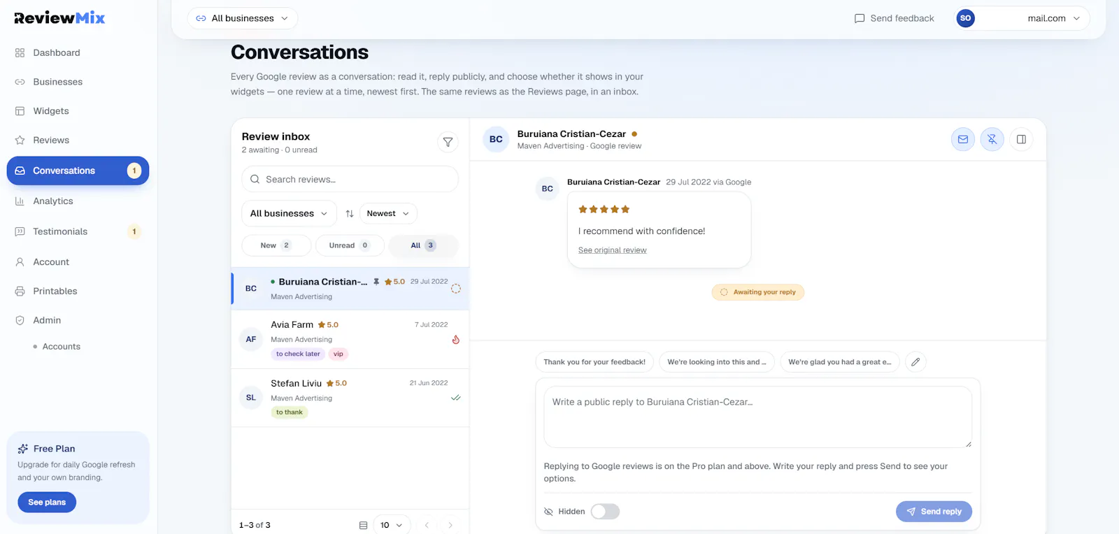 ReviewMix screenshot 4