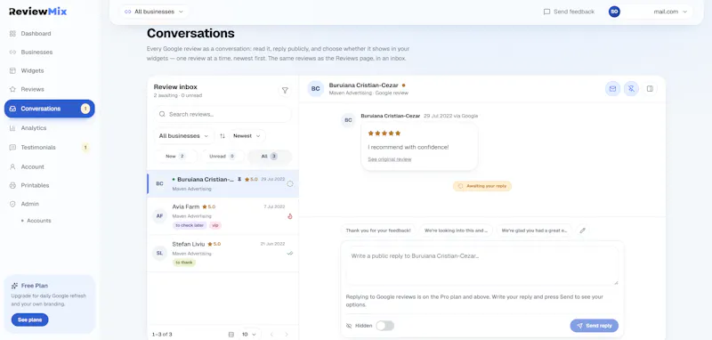 ReviewMix screenshot 4
