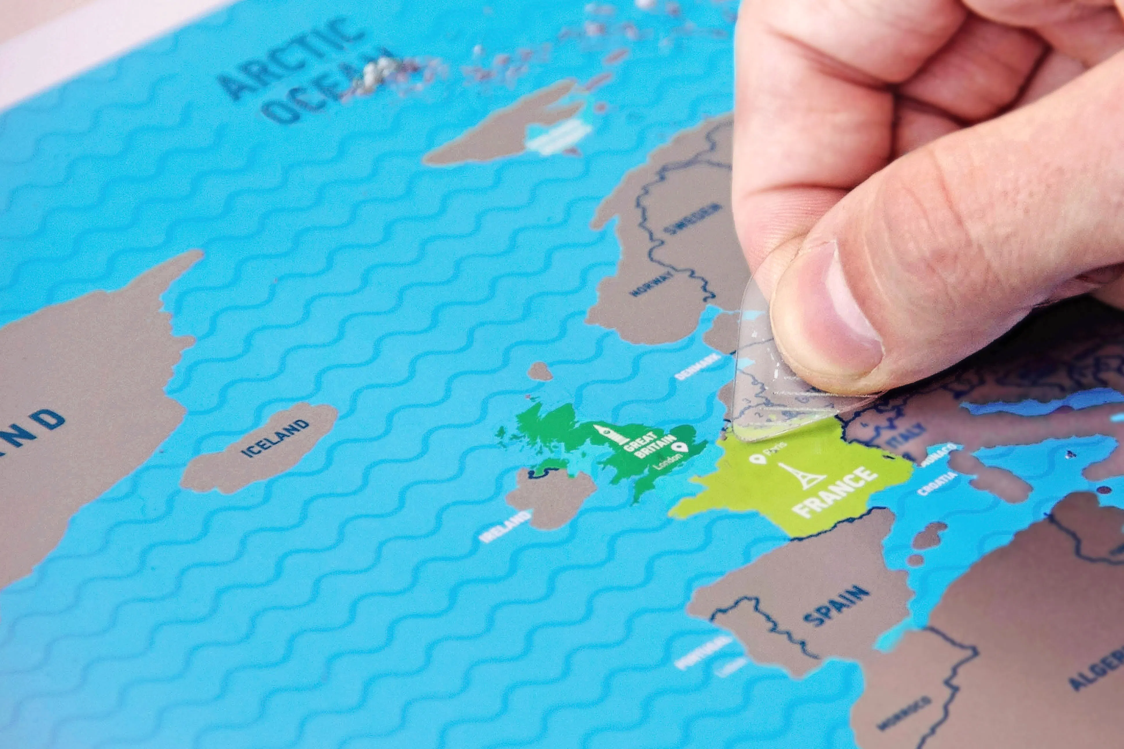 Scratchy Map
