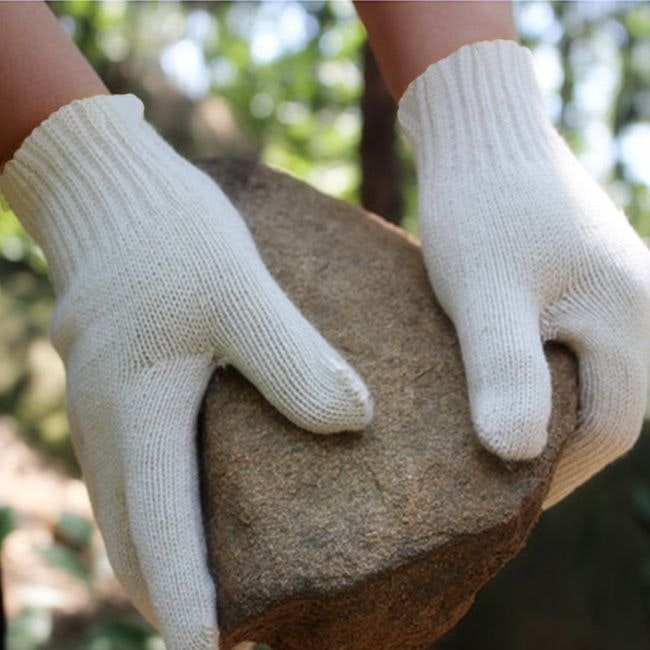 Cotton Knitted Gloves