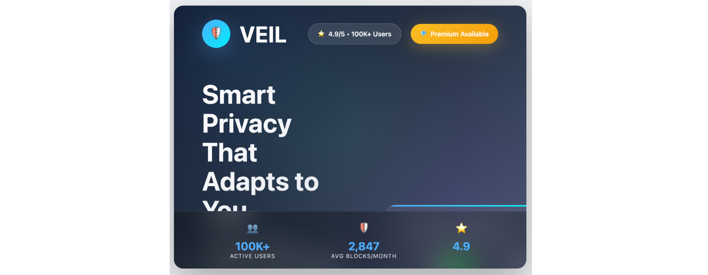 VEIL: Smart Context-Aware Privacy gallery image
