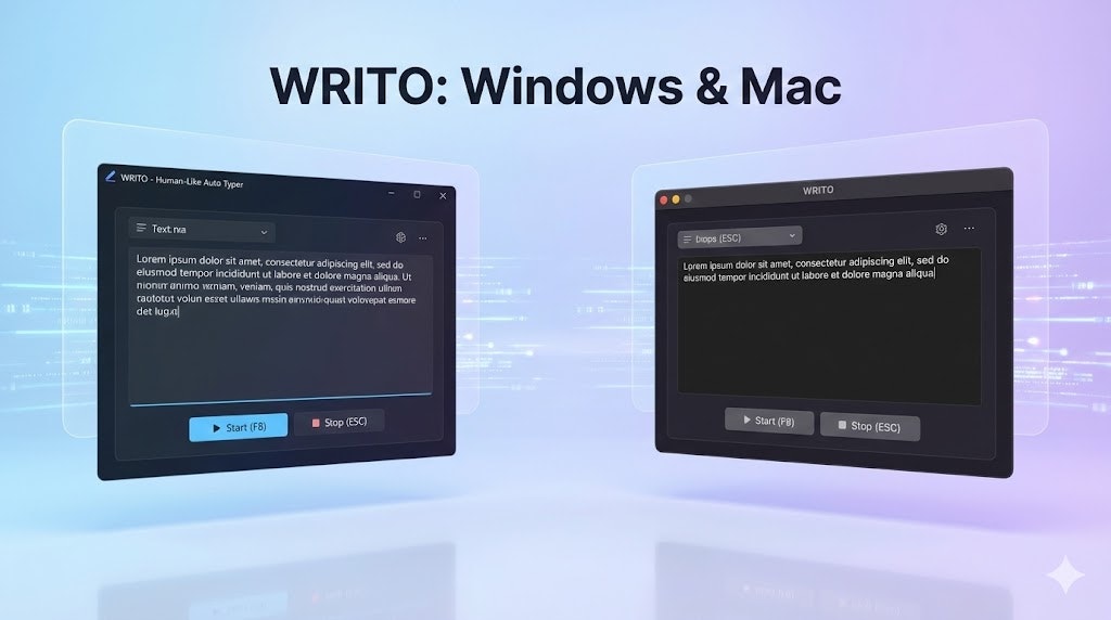 WRITO - The Human-Like Auto Typer gallery image